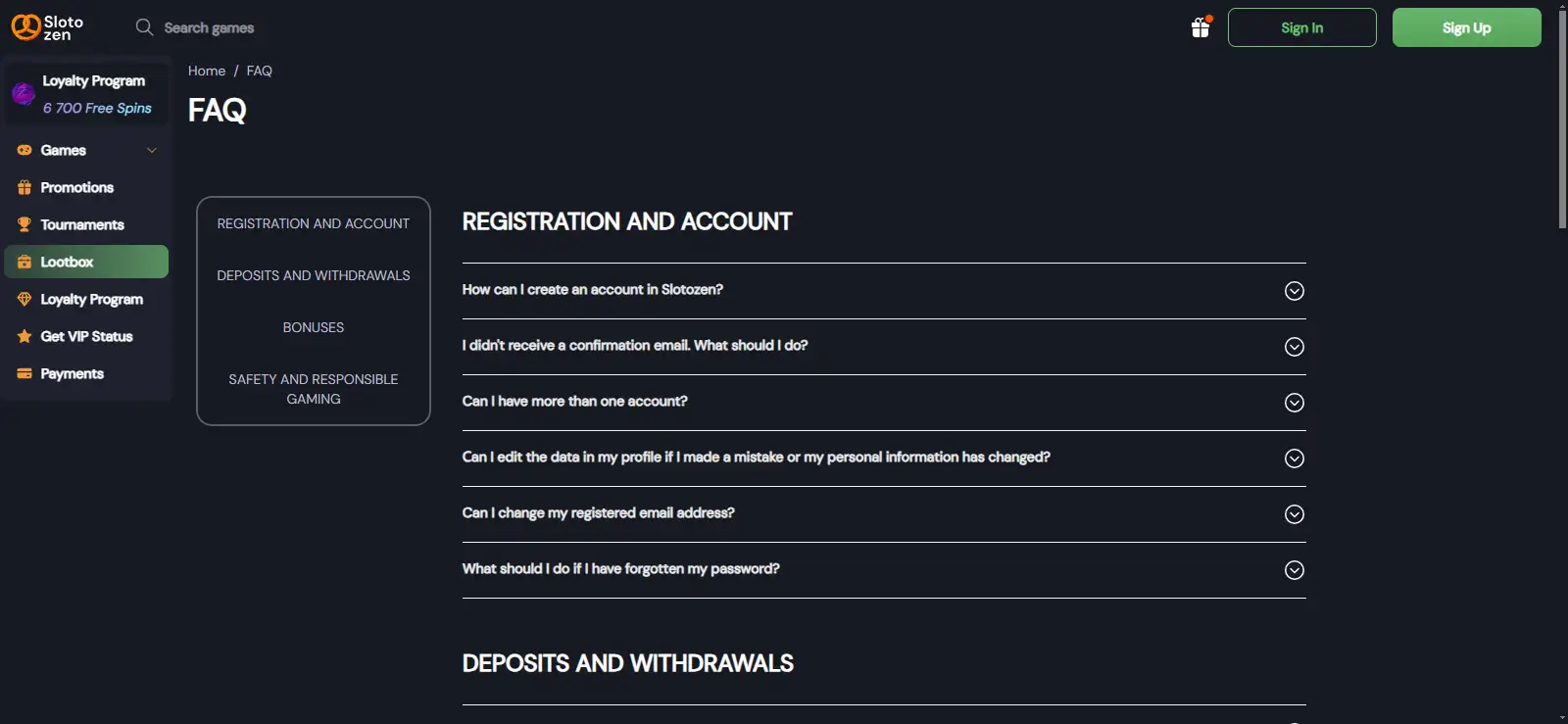 Slotozen Australia FAQ – Bonus, Withdrawals, KYC and Rules