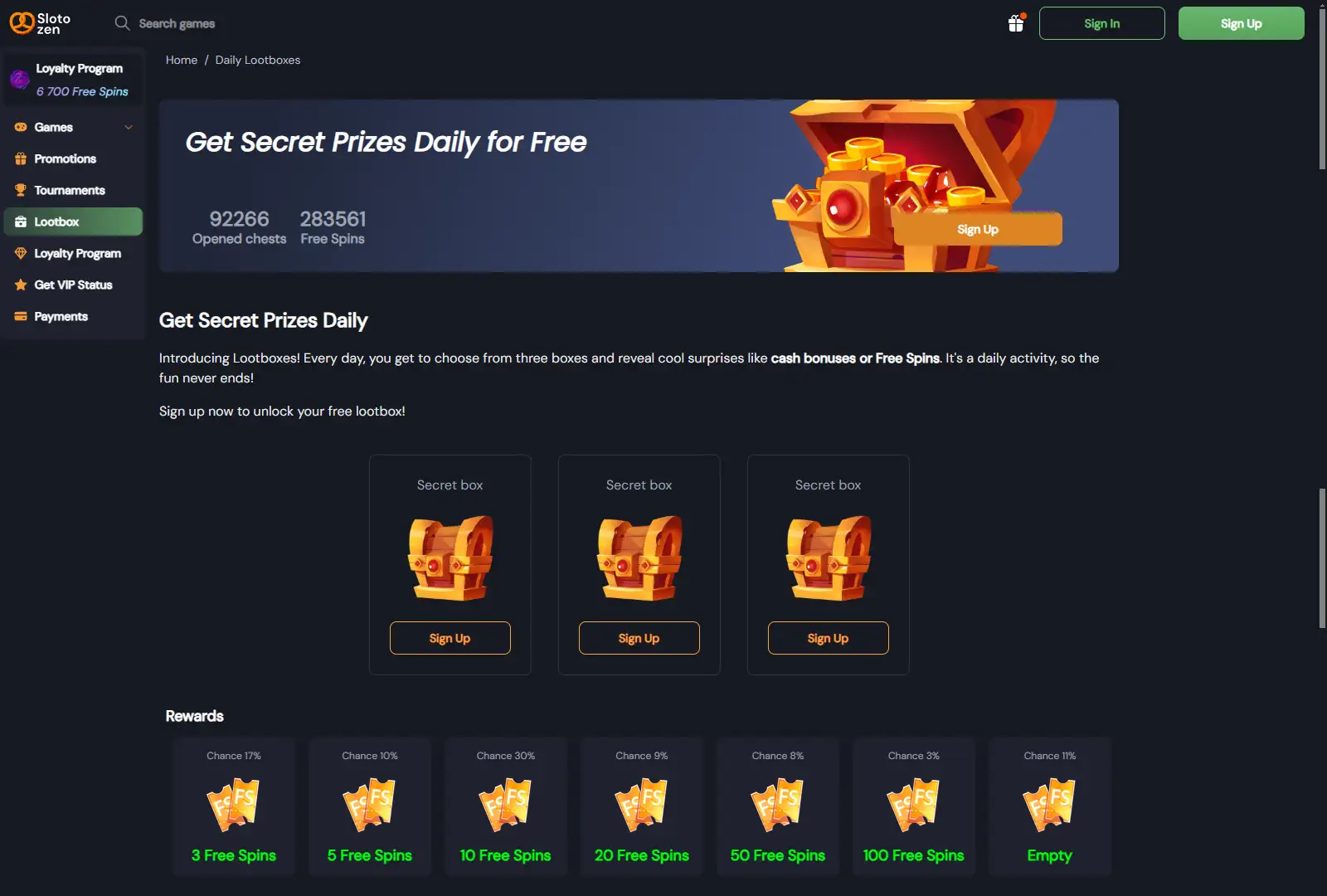 Slotozen Promotions Australia – Cashback, Reloads and Free Spins